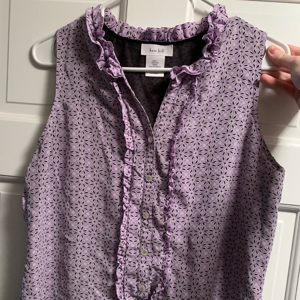 Kate hill silk top